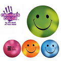 Mood Smiley Face Stress Ball (Spot Color)
